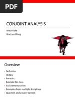 Conjoint Analysis