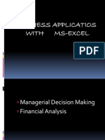 Business Applicatios With Ms-Excel