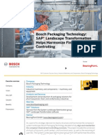 Bosch Packaging Technology: SAP Landscape Transformation Helps Harmonize Financials and Controlling