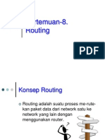 Pertemuan 8 Routing