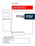 Contents Flat Plan 1 PDF