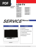 LE32C550J1W Service Manual