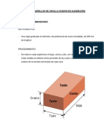 Ensayos Realizados A La Unidad de Albañilería