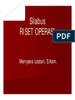 MATERI 01 - RISET OPERASI (Compatibility Mode) PDF