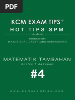 Add Math SPM KCM Exam Tips 4® PDF