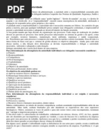 Responsabilidade X Autoridade