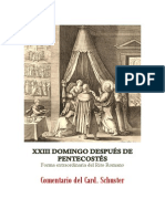 XXIII DOMINGO DESPUÉS DE PENTECOSTÉS. Card. Schuster