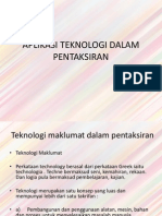 Aplikasi Teknologi Dalam Pentaksiran