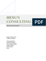 Research Proposal Hexun Consulting