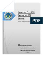 SSH Server Dan FTP Server