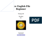 English Beginner Vocab PDF