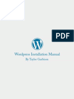 Wordpress Installation Manual