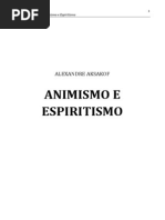 Alexandre Aksakof Animismo e Espiritismo
