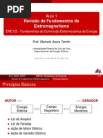 Aula 01 Fundamentos Eletromagnetismo