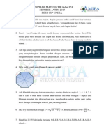 Download SOAL OLMIPA PGSD FIP UNESA 2013pdf by Hmj Pgsd Fip Unesa SN179909641 doc pdf