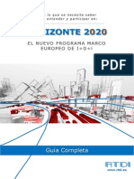Guía Completa Horizon 2020: El Nuevo Programa Marco Europeo de I+D+i