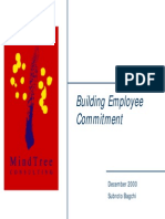 Building Employee Commitment: December 2000 Subroto Bagchi