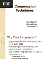 Compression Techniques