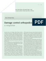 Damage Control Orthopedics:: A Response
