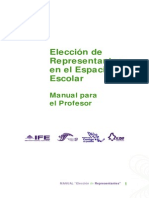 Manual de Eleccion de Representantes