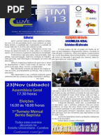 Boletim CLUVE 113