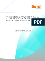 Profesiograma Web 2011