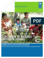 Estudios de caso PNUD: ASOCIACIÓN DE MUJERES IXPIYAKOK (ADEMI), Guatemala