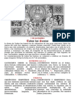 Solemnidad de Todos Los Santos - Folleto PDF