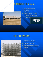 Cenk Industry A.S.: Izmir Power Plant FRP Structure Counter Flow Cooling Tower
