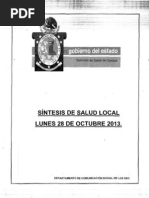 29/10/13 SÍNTESIS LOCAL