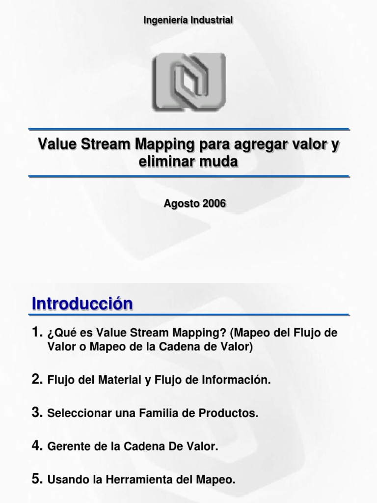 Guía Práctica de Value Stream Mapping | PDF | Lean Manufacturing ...