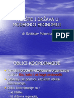 Trziste I Drzava U Modernoj Ekonomiji