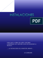 Instalaciones Introduccion