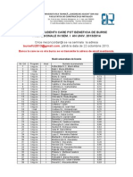 Medii Burse Sem. 1 2013 - 2014 PDF