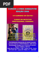 Curso de Detetive Profissional Criminal