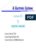 Electrical & Electronic Systems: by Waqas Anwar