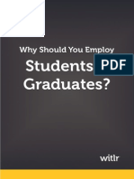 Why Should You Employ Students & Graduates?