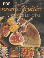 Les Recettes Glacées de L'ECOLE LENÔTRE | PDF | Crème fouettée