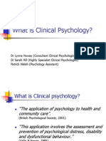 What Is Clinical Psychology