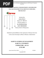 Download Recruitment n Employee Welfare Measures by jerince SN18002345 doc pdf