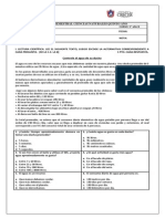 EVALUACIÓN SEMESTRAL CIENCIAS NATURALES