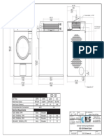 DE 120 Steam Commercial Dryer General Specifications PDF