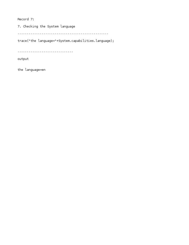 System Language Check in Action | PDF | Computers | Technology ...
