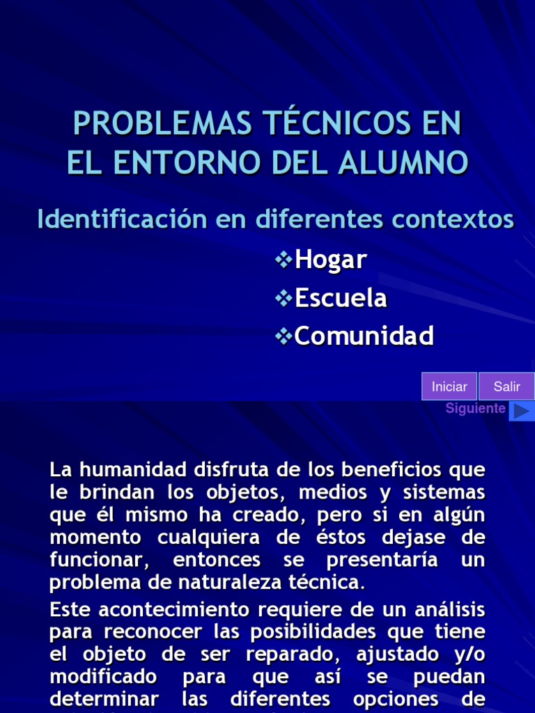Problemas Técnicos en Hogar y Escuela | PDF | Lenguaje de programación ...