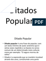 Ditados Populares - PDF