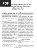 Solving Optimal Control Problems With State Constraints