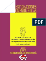 Merleau-Ponty desde la Fenomenología