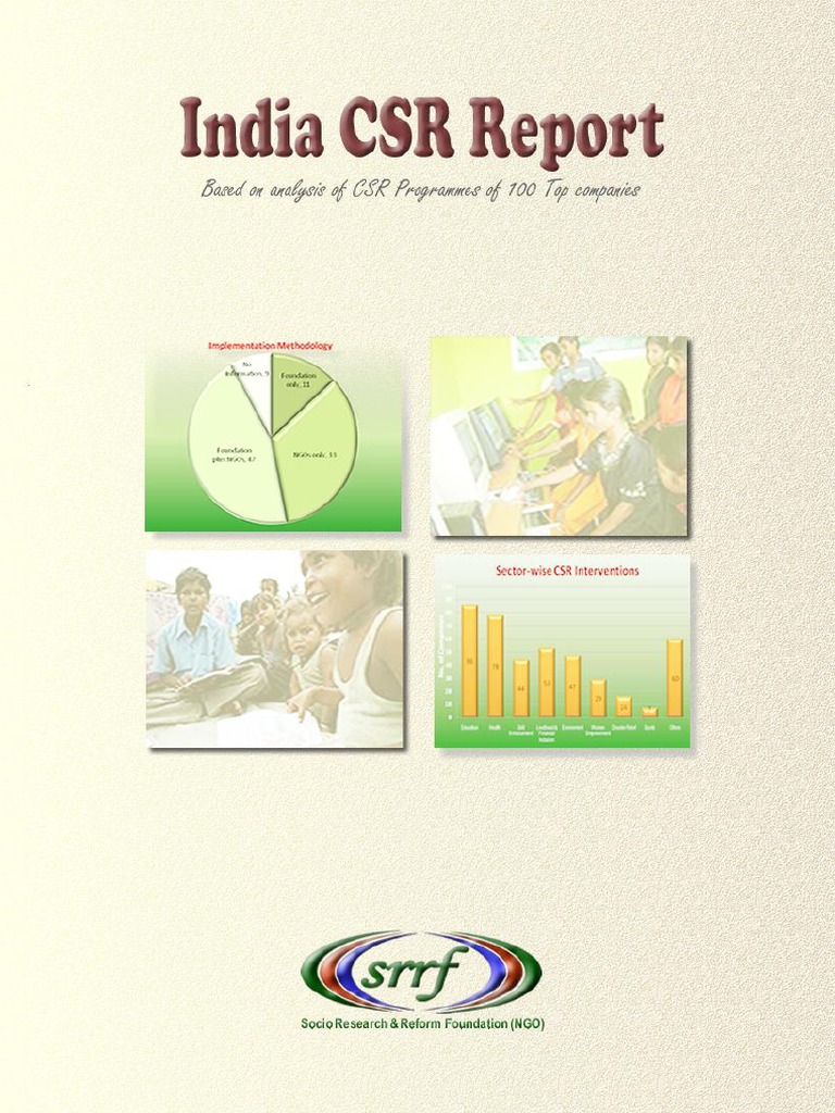 India CSR Report | PDF | Corporate Social Responsibility | Non ...