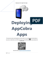 Deploying Your AppCobra Apps