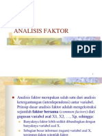 Analisis Faktor